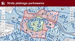 Paid parking zones